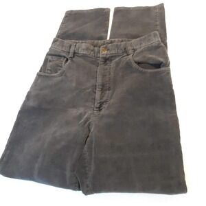 Forenza Women's Dark Gray Corduroy Pants Size 6 Style 26-4870